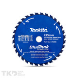 Makita BlueMak Saw Blade TCT Wood 32T 255mm - B-15388