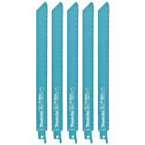 Makita Recipro Blade Long Life Bi-M 128mm X 14tpi (5pk) - B-16841