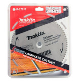 Makita Laminate TCT Saw Blade 255mm X 30/25.4 X 84t - Mit - B-37611