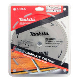 Makita Laminate TCT Saw Blade 260mm X 25.4 X 84t - Mitre - B-37627