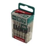 Makita Impact XPS Ph2x50mm Power Bit 15Pk - E-09494