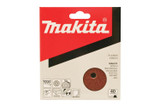 Order In - Makita Sanding Disc Brown 125mm / 100# Punched X 10 - P-43561
