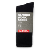 Hard Yakka Sock Bamboo Black 7-12 / 2 Pack - Y26700BLK