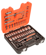 Bahco 1/4" and 1/2" Square Drive Spanner and Socket Set S800