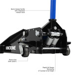 Kincrome Garage Jack Hydraulic Rapid Lift 2800kg - K12167