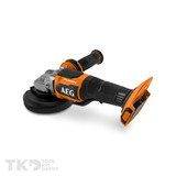 AEG Angle Grinder Paddle 125mm 18V A18FSAG1250 Skin Only - A18FSAG1250
