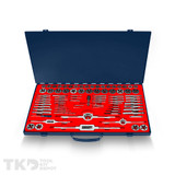Redline Tap & Die Set 87 Piece Nc/ Nf/Metric, Metalcase - RL421660