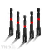 Redline Impact Nut Driver 1/4" 65mm 5 Pack - RL455501
