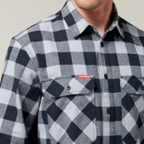 Hard Yakka Flannel Shirt LS Grey