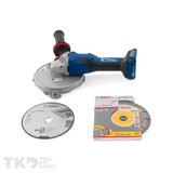 Bosch GWS 18V-180 PC Professional BITURBO Angle Grinder 180mm - Skin Only - 06019H6E01
