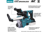 Makita Rotary Hammer Compact 18mm BL 18V DHR183Z Skin Only
