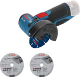 Order In - Bosch GWS-12V-76 Angle Grinder 105mm 12V - Skin Only - 06019F2000