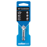 Sutton Countersink Tri-Flute HSS 90° 1/2" - C1090127