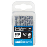 Sutton Panel Drill Bit Double Ended No 30 10Pk - D1340326