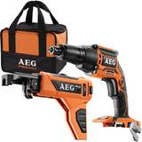 AEG Collated Screw Gun 18V BTS18BL-0 Skin Only - BTS18BL-0