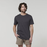 Hard Yakka Core Crew Neck Tee Shirt Charcoal Range - Y19251-CHA