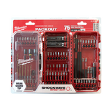 Milwaukee SHOCKWAVE™ Drill, Drive and Fastening Set 75Pce - 48324048