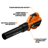 AEG FUSION Stealth Blower 18V Skin Only - A18FBLW20