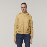 Hard Yakka Womens Bomber Jacket Honey - Y08422HON