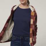 Hard Yakka Womens Check Zoodie Autumn - Y08522ATK