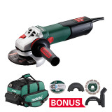 Metabo Angle Grinder 125mm 1700W Plus Bonus Cutting Pack - WEA17-125QSBGHDD/AU60053400
