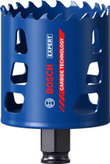 Bosch Expert Holesaw Tough Material Carbide 60mm 60mm Length - 2608900429