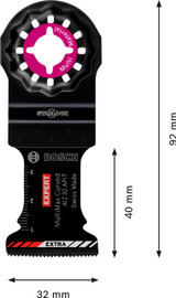 Order In - Bosch Expert Multi-Tool Blade MultiMax 32 mm - 2608900024