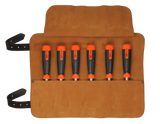 Bahco ERGO Splitproof Chisel Set In Roll 6 Pce  - 434-S6-LR
