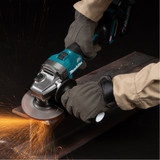 Makita 40V Max Brushless 125mm (5") Slide Switch Angle Grinder Kit - GA005GM202