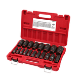 Milwaukee 19 pc Shockwave Socket Set SAE - 49667012
