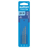 Sutton XP Bullet Drill Bit HSS Jobber 3pce 1/16-1/8in, Carded - D220SR3A