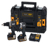 DeWalt XR 2PC 5.0AH 18V Combo Kit - McLaren Limited Editon - DCK200MP2T-XE
