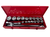 Millers Falls Socket Set  21 Piece 3/4” - SS21SAE-3/4IN