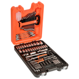 Bahco 1/4 and 1/2" Square Drive Combination Spanner and Socket Set - 92 Pcs/Case - S87+7