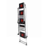 Order In - Little Giant SAFETY STEP, 5-Step Model - 150 kg Rated, Aluminum Step Stool with Handrail - 10510BA-440