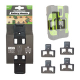 STEALTHMOUNTS Battery Mount For Ego 56V (4 Pack) - BM-EG56-BLK-4