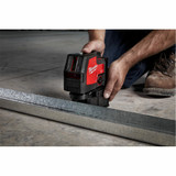 Milwaukee REDLITHIUM™ Laser Cross + 2 Plumb L4CPL-301C Kit