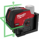 Milwaukee M12™ Laser Cross Line + 2 Plumb M12CPL-0C Skin Only