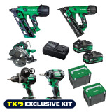 Hikoki MultiVolt Tradie Kit 18V / 36V - TRADIEKITHRZ