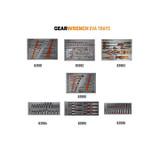 Order In - Gearwrench Combination Tool Kit 638 Piece + 28" Chests (x2) + 58" Trolley + Side Cabinets (x2) - 77021