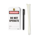 Order In - Wattmaster Do Not Operate Lockout Tag  With Pen 5 Pack - WATWPT-41