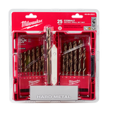 Milwaukee Mil Red Helix Cobalt Drill Bit 25Pc Kit - 48892531