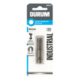 Durum Hex Power Bit  4mm 50mm 2 Pack - DB422