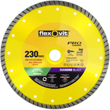 Flexovit Turbo Diamond Blade For General Purpose Cutting 230mm - 70184624723