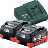 Metabo 18V Brushless 5 Piece Combo LiHD Kit - BL5LB2HD5.5H