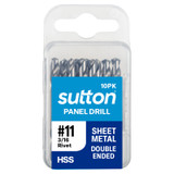 Order In - Sutton HSS Panel Drill Tupoint #11 (4.90mm) 10 Pack - D1340485