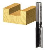 Carbitool TCT Straight Bit 2 Flute 25mm 1/4" shank - T225M