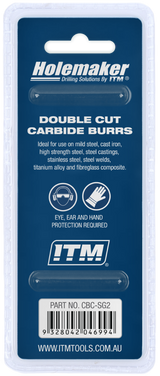 Order In - ITM Holemaker Carbide Burr Tree Shape Pointed 5/16" X 3/4" Head 1/4" Shank - CBC-SG2