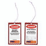 Order In - Prochoice Safety Tag Do Not Opererate 100 Pack 125mm x75mm - STD12575