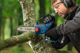 Bosch 18V Mini-Chainsaw w/Gyrosensor-controlled kickback detection 5.0Ah Kit - 0615A500B7